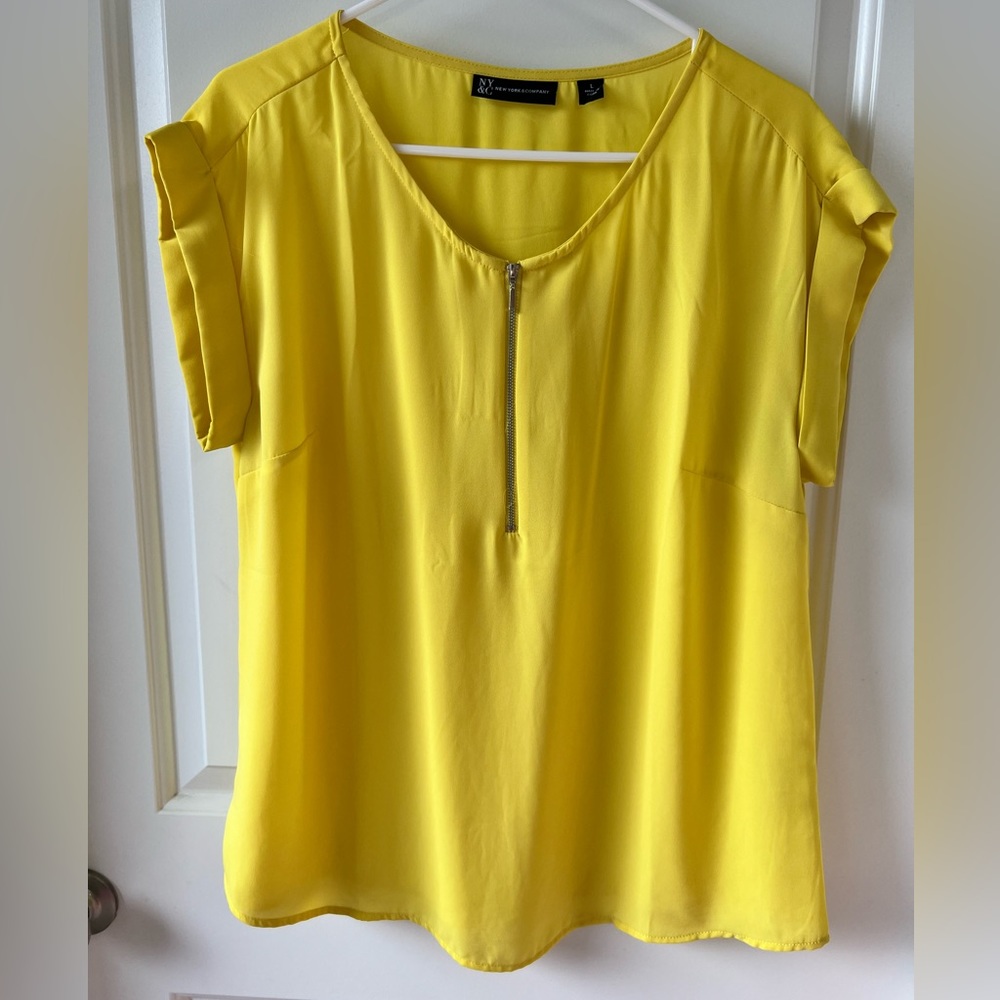 New York and Company short sleeve blouse.